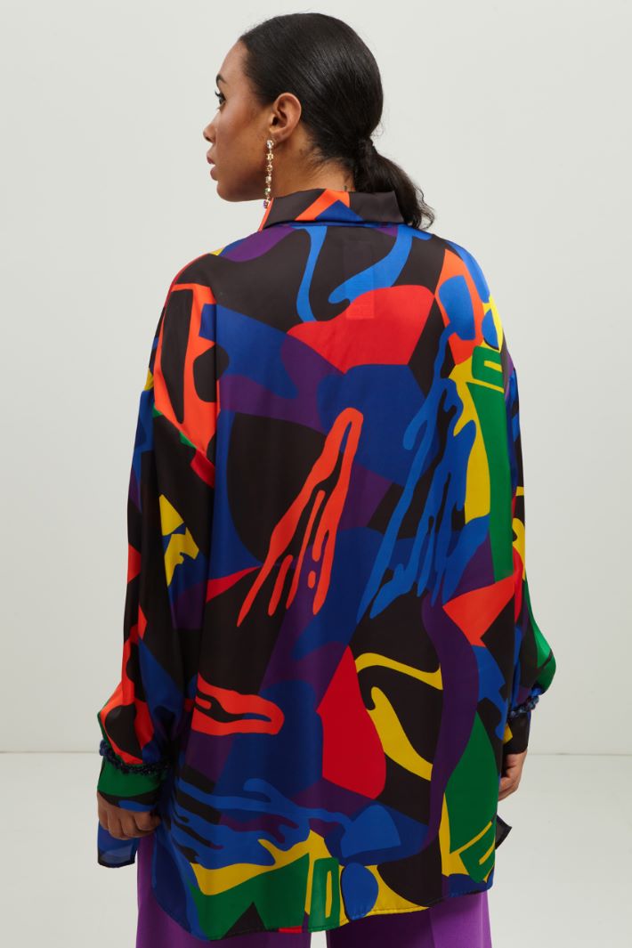 Camicia in raso leggero Fashion Market