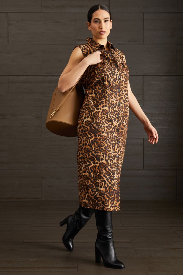 Abito in cotone stampato Fashion Market Abito in cotone stampato Fashion Market