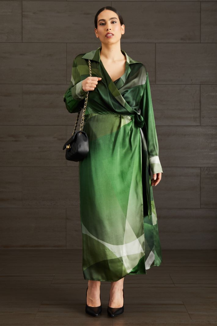 Abito in raso di seta Fashion Market