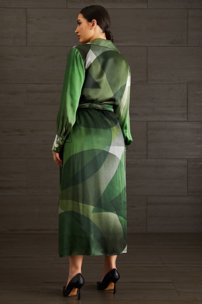 Abito in raso di seta Fashion Market