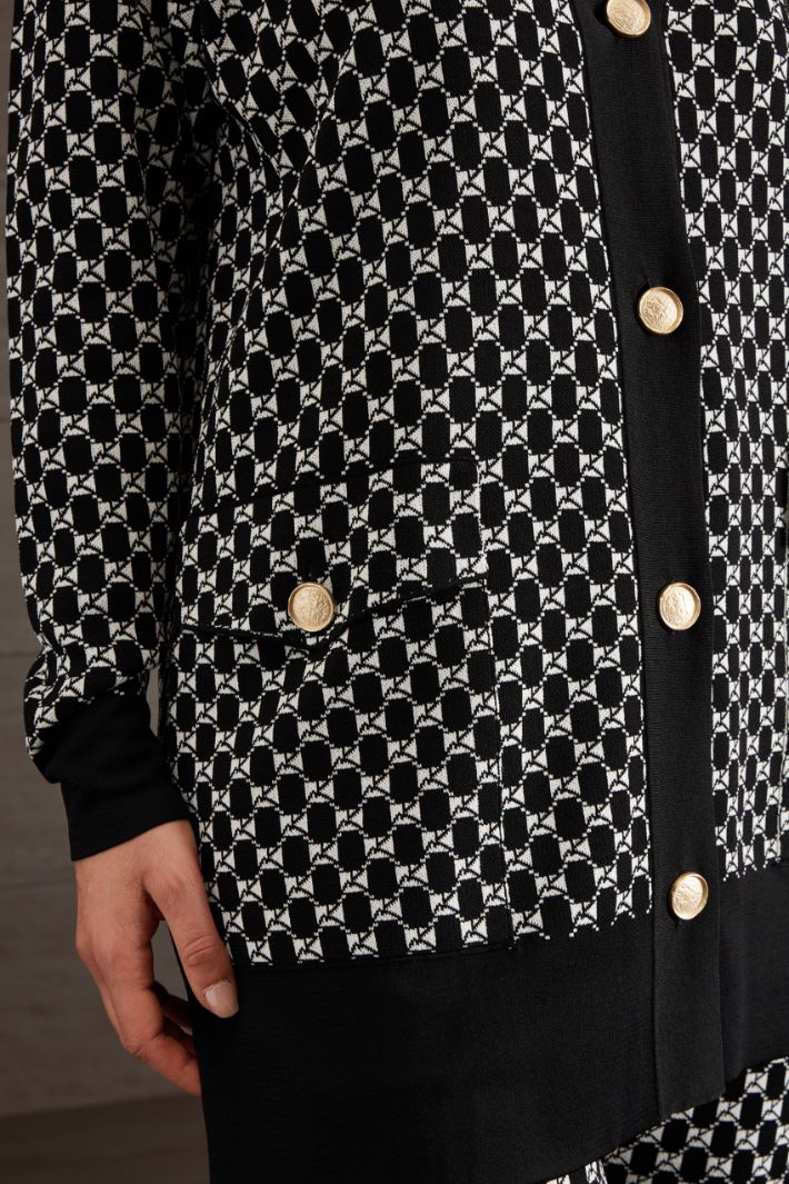 Cardigan jacquard Fashion Market