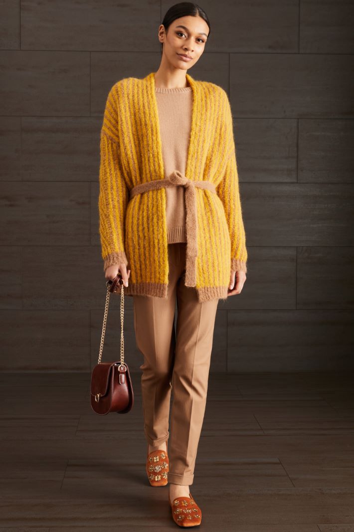 Cardigan in alpaca e mohair Fashion Market