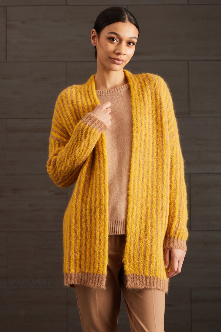 Cardigan in alpaca e mohair Fashion Market