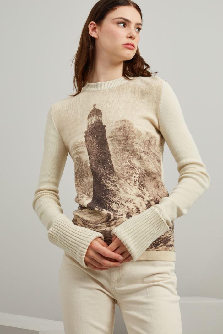 Maglia stampata Fashion Market