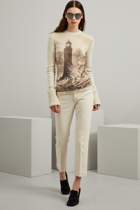 Maglia stampata Fashion Market