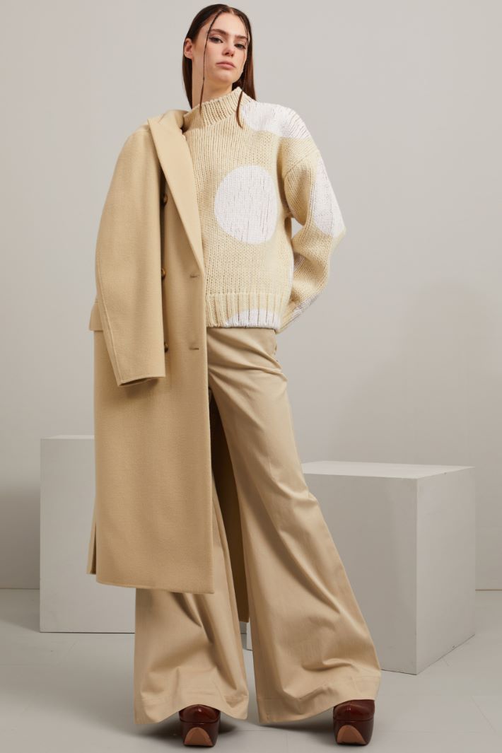 Maglia over con pois Fashion Market