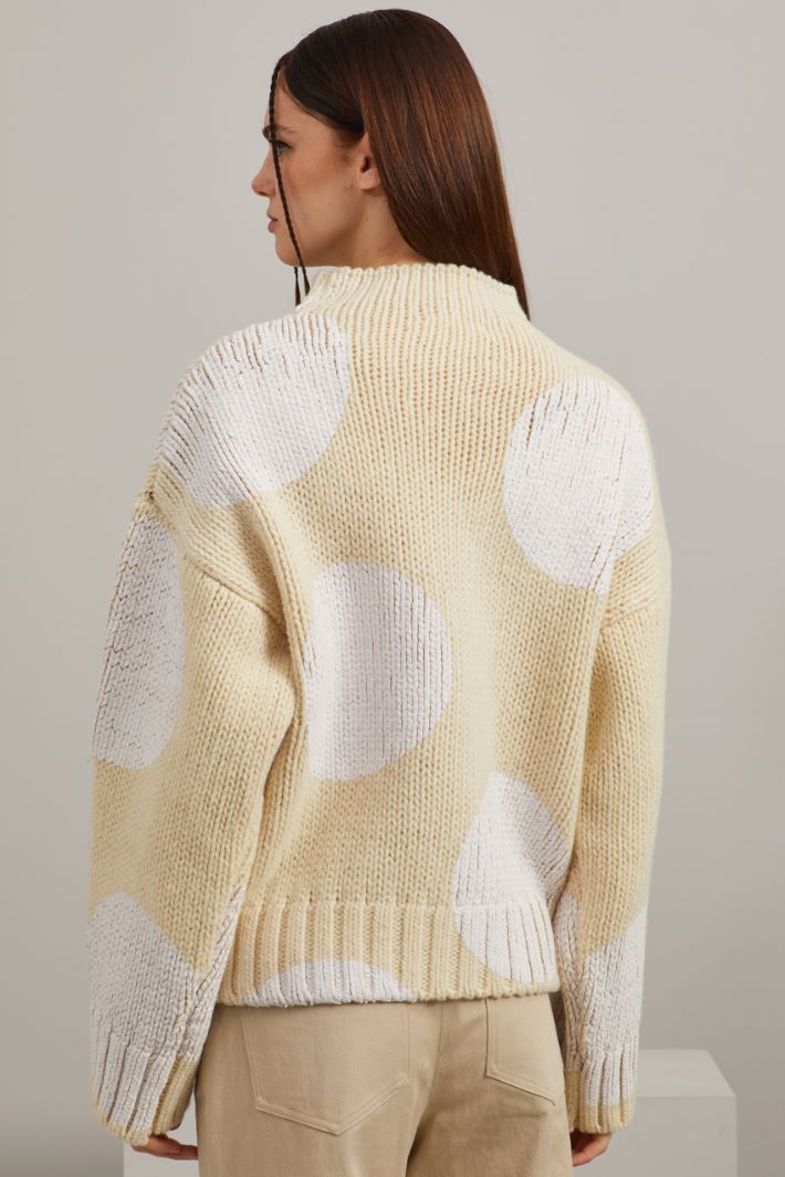 Maglia over con pois Fashion Market