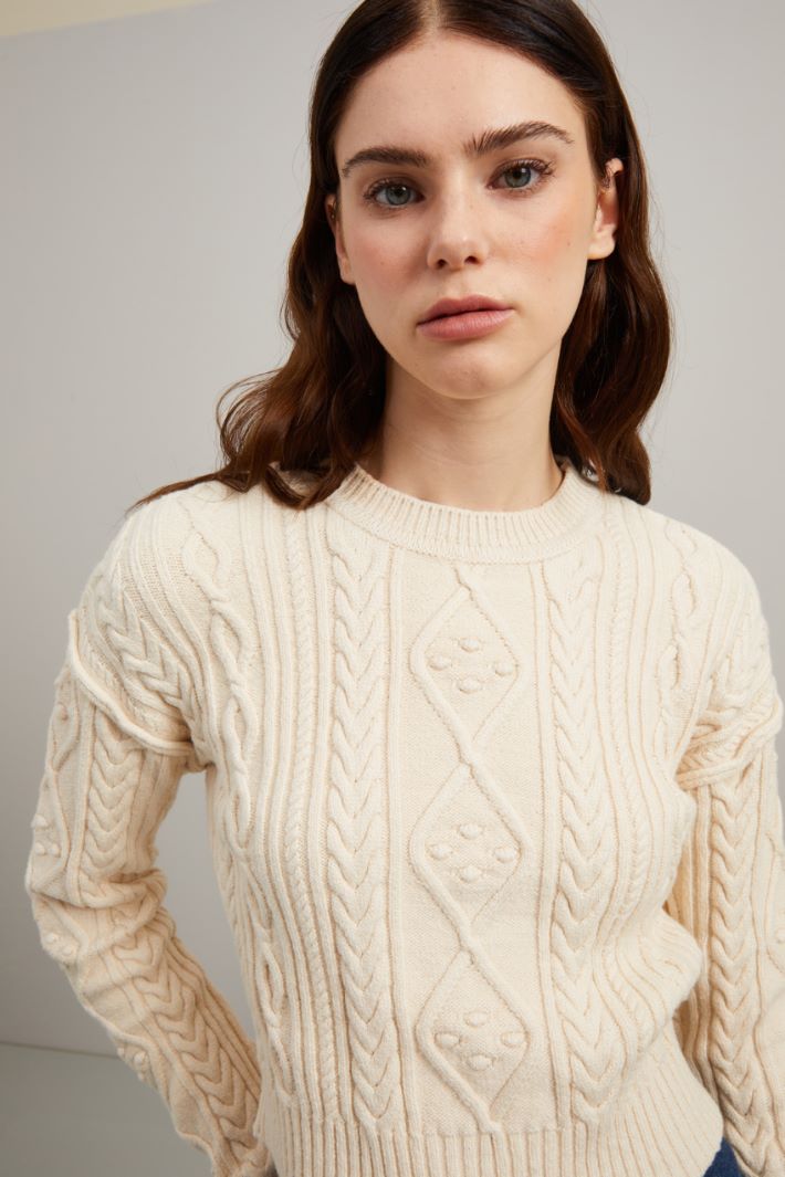 Maglia corta in cotone Fashion Market