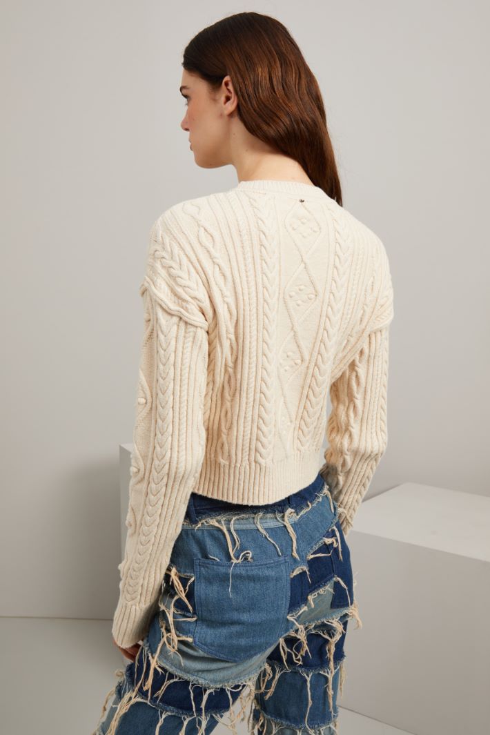 Maglia corta in cotone Fashion Market