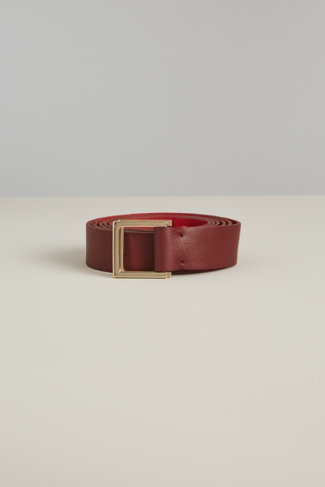 Cintura reversibile in pelle Fashion Market