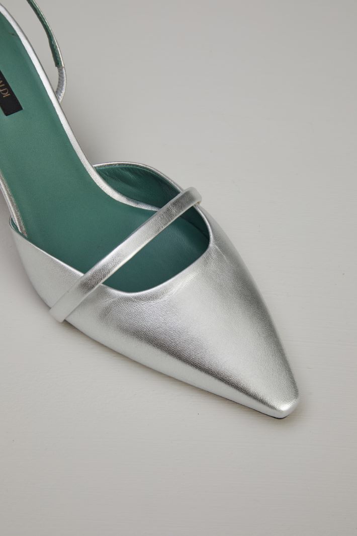 Slingback in pelle  Fashion Market