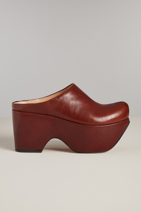 Sabot in pelle Fashion Market