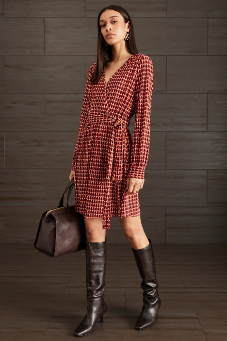 Abito in jersey stampato Fashion Market