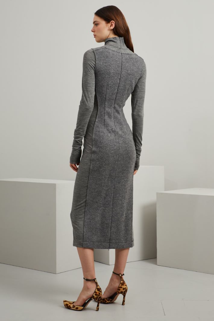 Tubino in lana e jersey Fashion Market