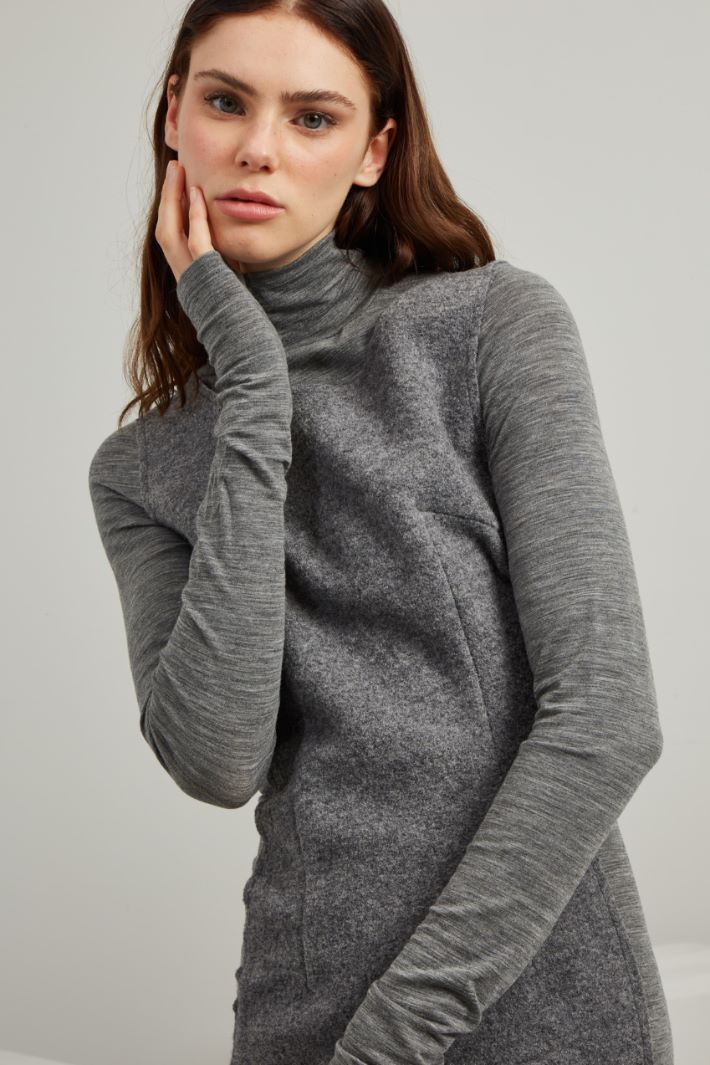 Tubino in lana e jersey Fashion Market