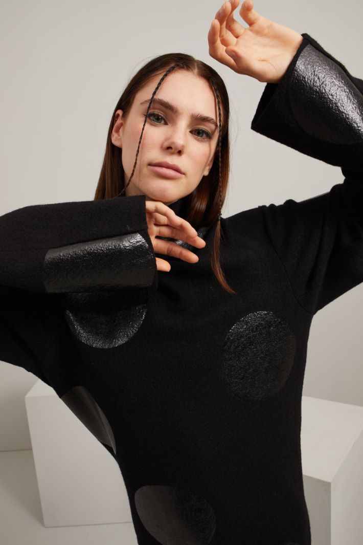 Abito lungo in lana Fashion Market