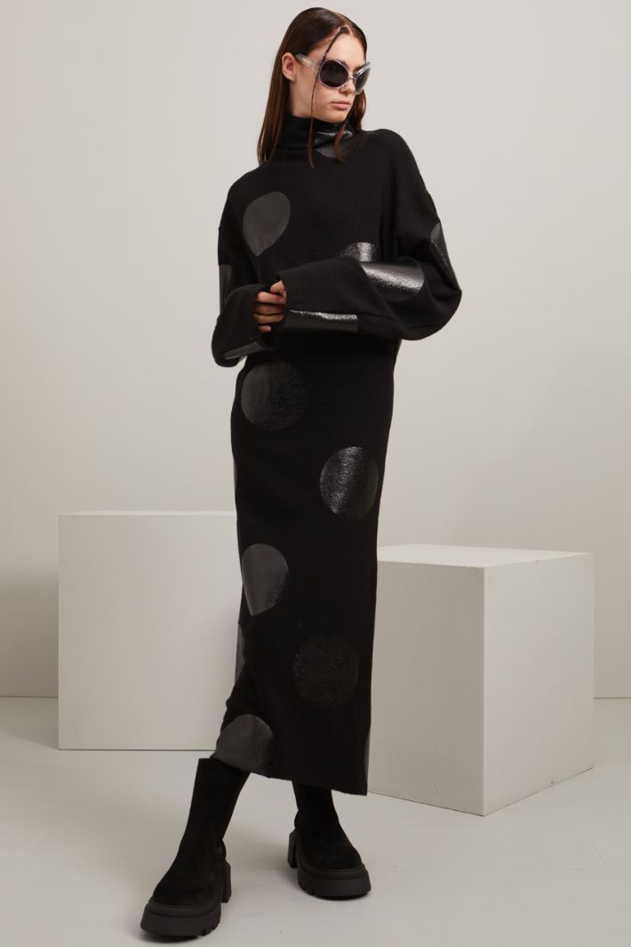 Abito lungo in lana Fashion Market