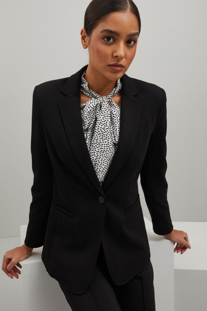Blazer in jersey Fashion Market