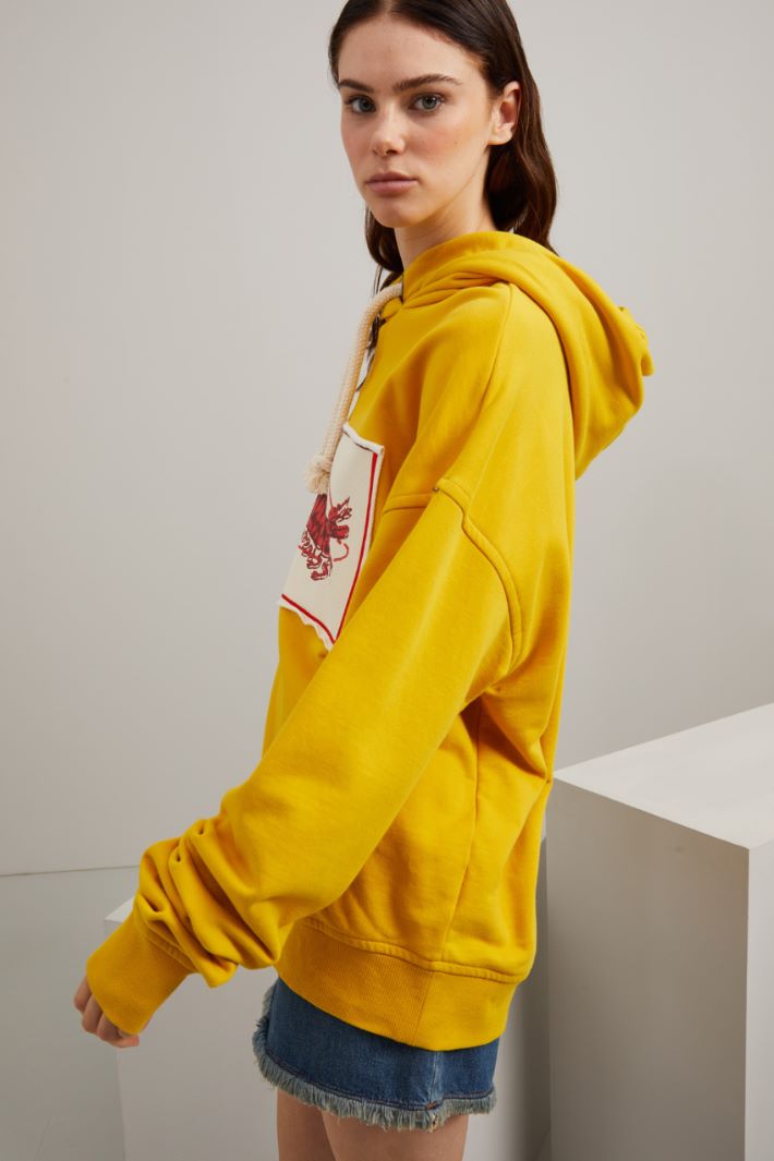 Felpa over con cappuccio Fashion Market Felpa over con cappuccio Fashion Market