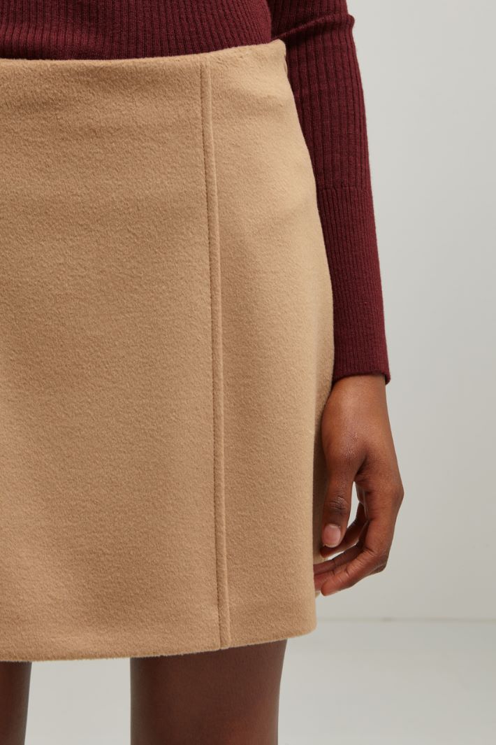 Minigonna in drap Fashion Market