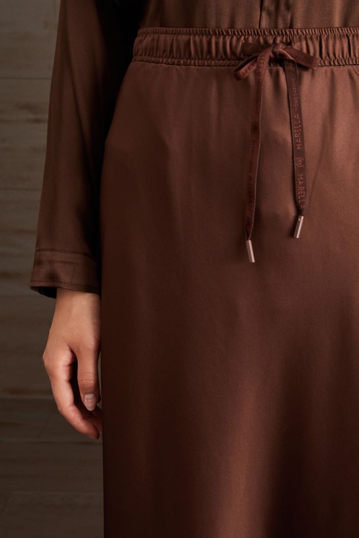 Gonna in raso con coulisse Fashion Market