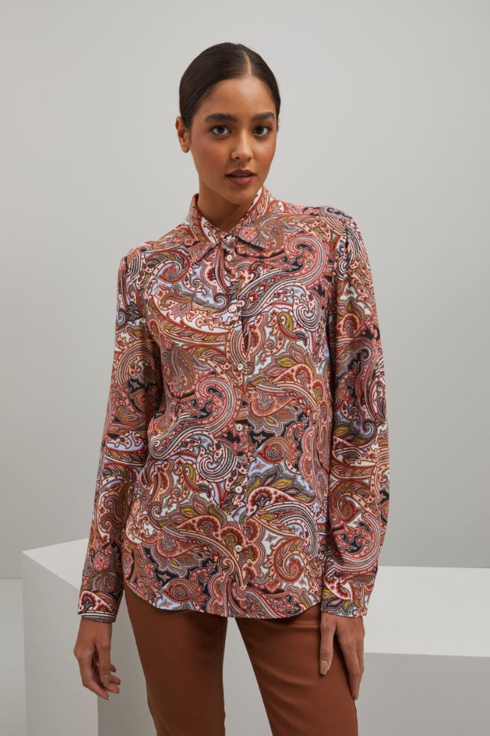 Camicia in crépe marocaine Fashion Market