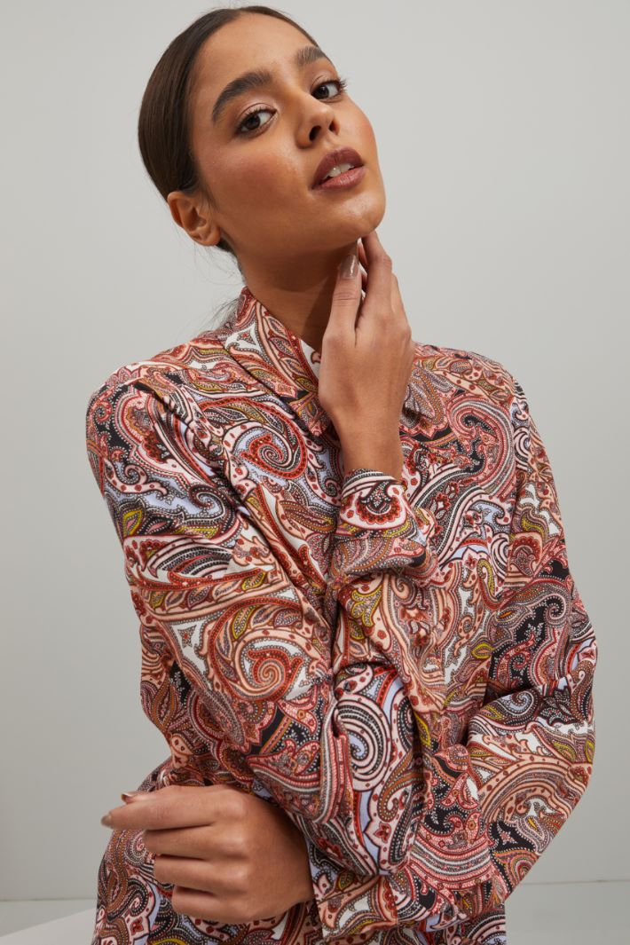 Camicia in crépe marocaine Fashion Market