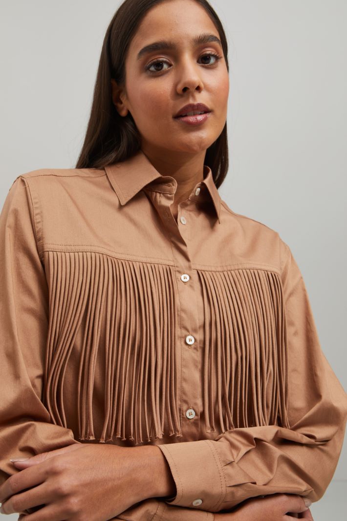 Camicia con frange Fashion Market