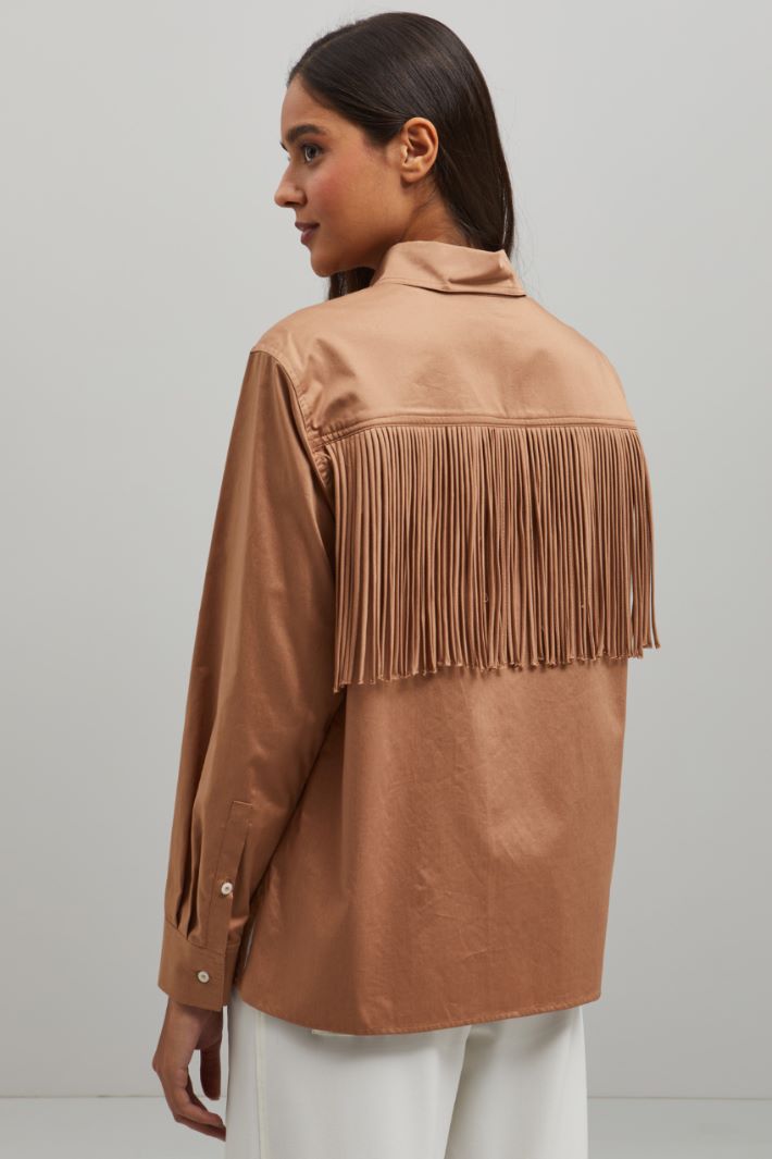 Camicia con frange Fashion Market