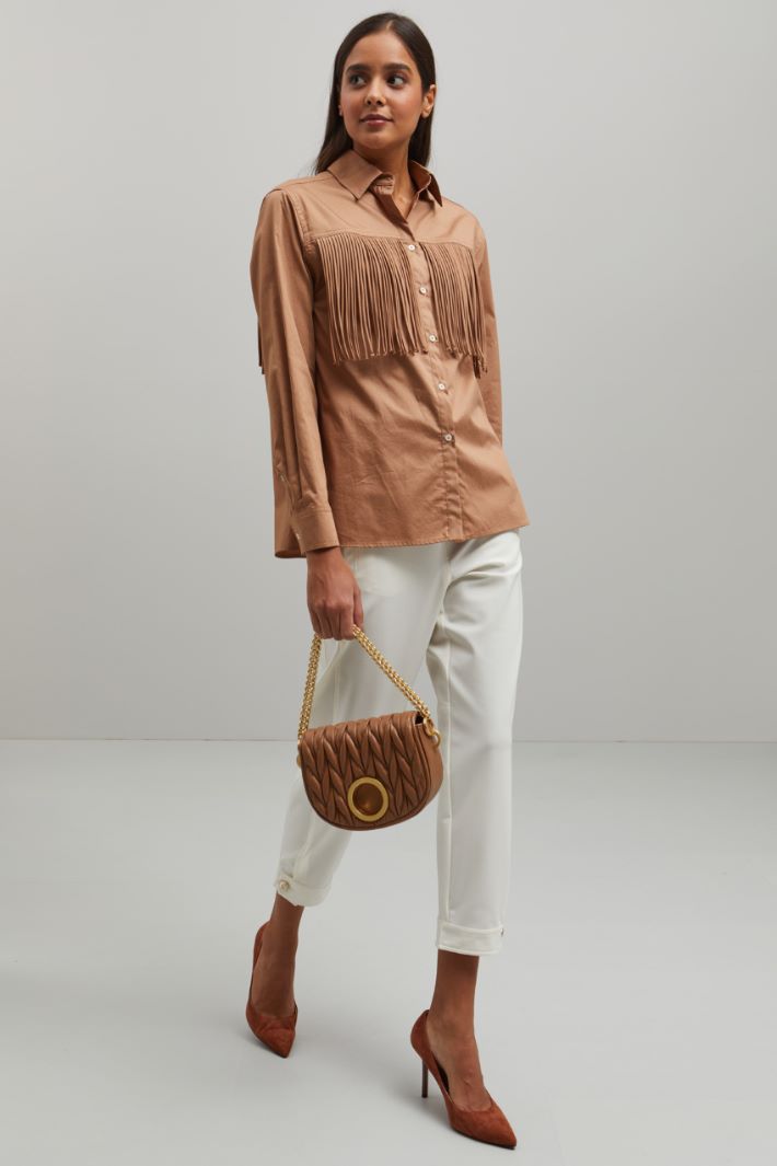 Camicia con frange Fashion Market