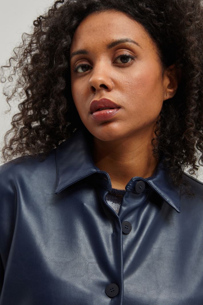 Giacca leggera in similpelle Fashion Market Giacca leggera in similpelle Fashion Market