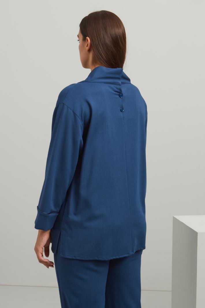 Casacca in viscosa e lana Fashion Market Casacca in viscosa e lana Fashion Market