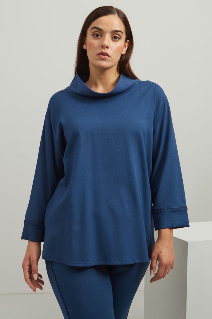 Casacca in viscosa e lana Fashion Market Casacca in viscosa e lana Fashion Market