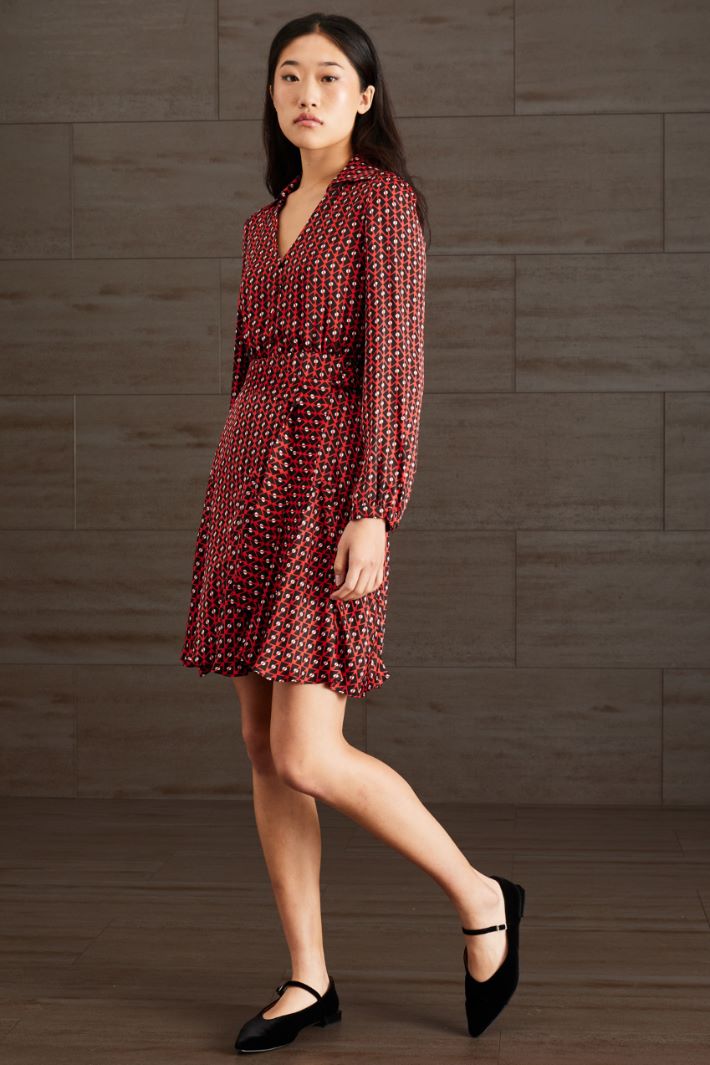 Abito in raso di pura viscosa Fashion Market