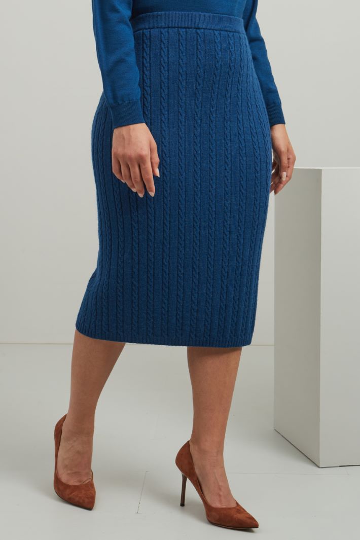 Gonna in lana e alpaca Fashion Market