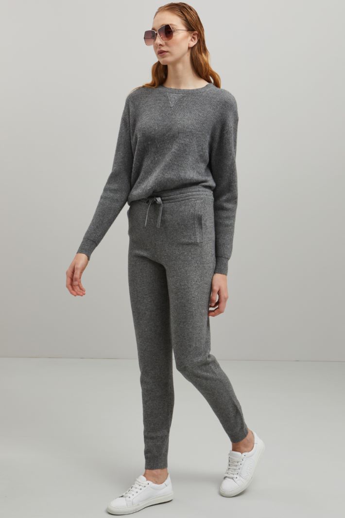 Joggers in lana e cashmere Fashion Market Joggers in lana e cashmere Fashion Market