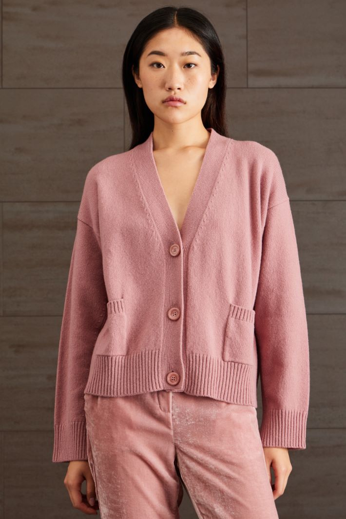 Cardigan in pura lana Fashion Market