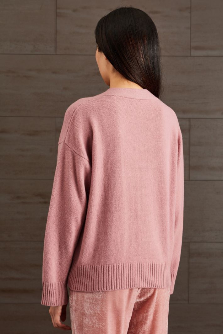 Cardigan in pura lana Fashion Market