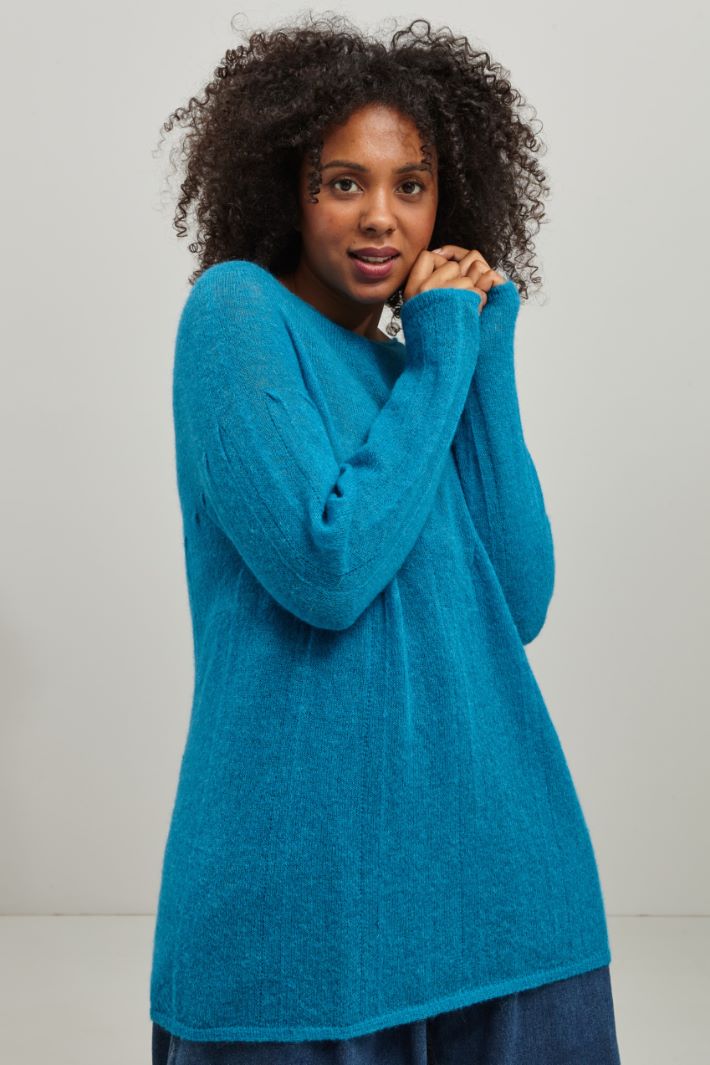 Maglia in mohair e alpaca  Fashion Market