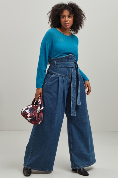 Maglia in mohair e alpaca  Fashion Market