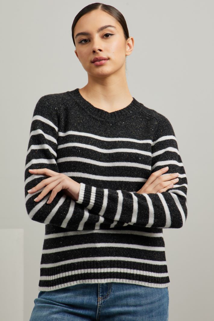 Maglia a righe Fashion Market Maglia a righe Fashion Market