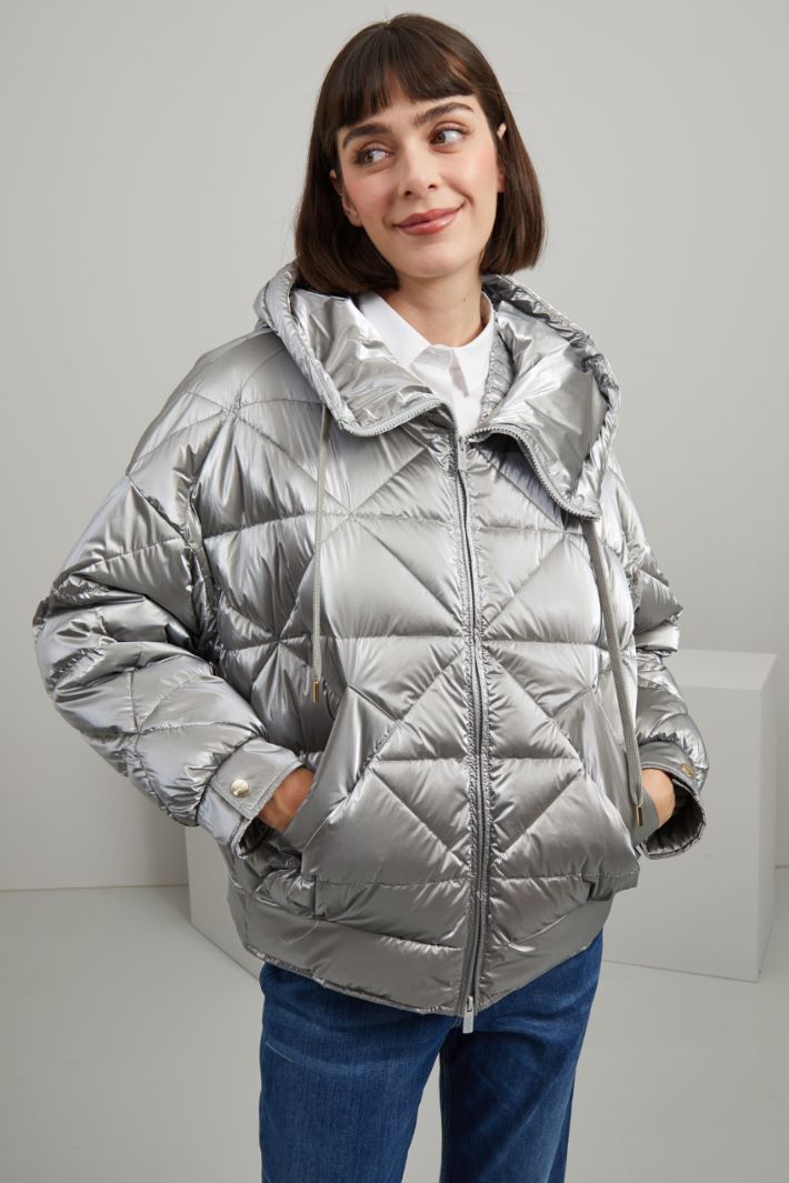 Piumino con cappuccio Fashion Market