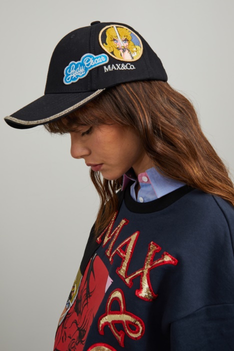 Berretto baseball con patch Fashion Market