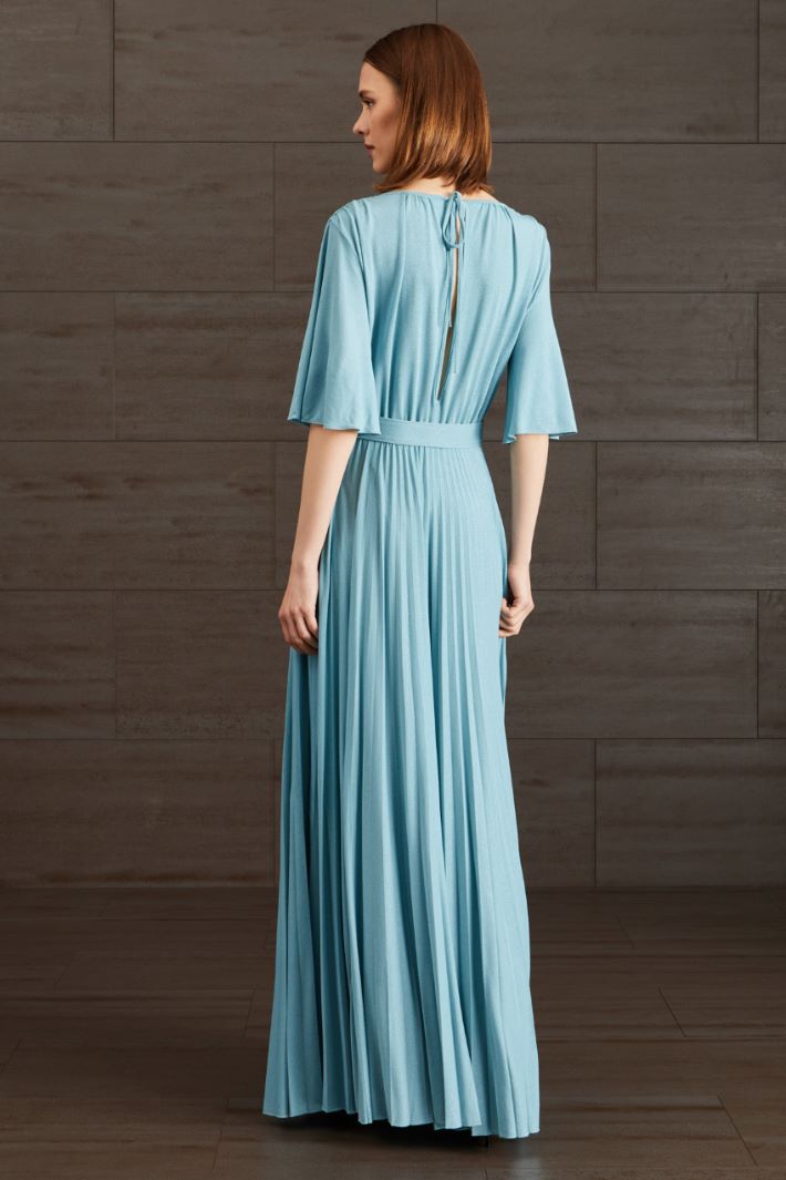 Abito lungo in jersey lamè Fashion Market