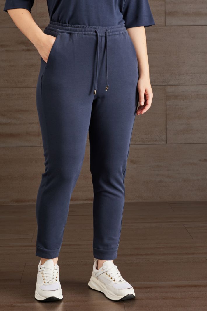 Pantaloni in jersey di cotone Fashion Market Pantaloni in jersey di cotone Fashion Market