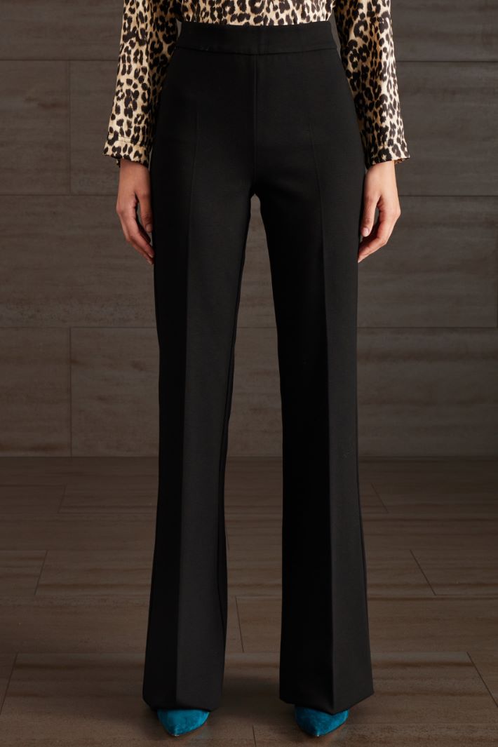 Pantaloni a palazzo in jersey Fashion Market