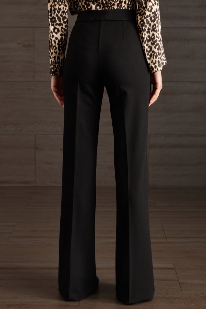 Pantaloni a palazzo in jersey Fashion Market