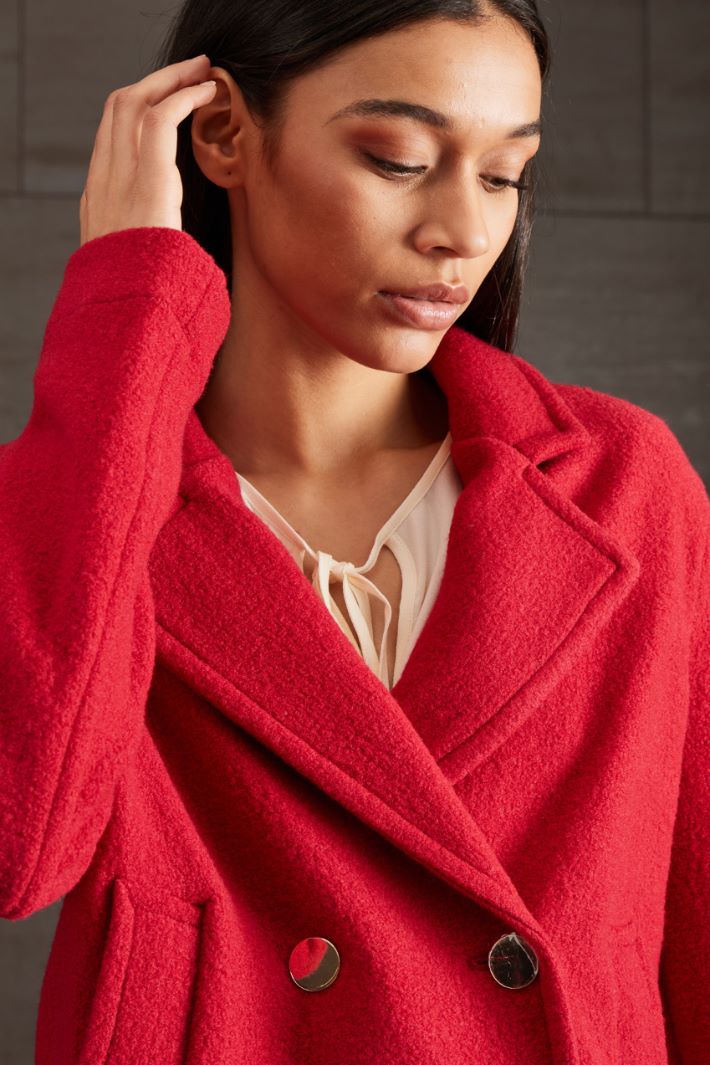 Caban in jersey di lana Fashion Market Caban in jersey di lana Fashion Market