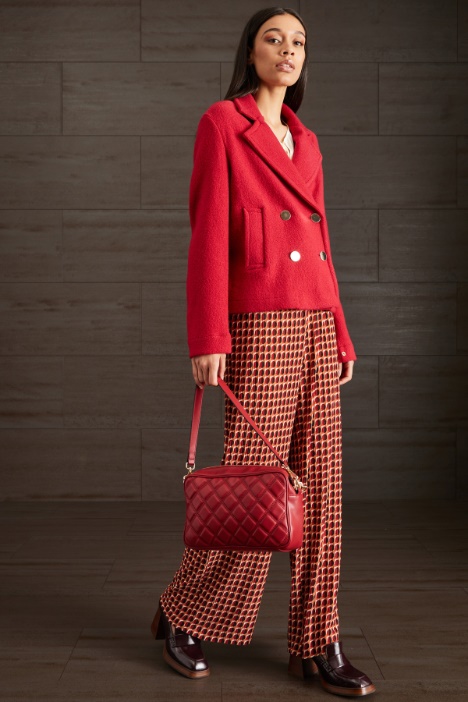 Caban in jersey di lana Fashion Market