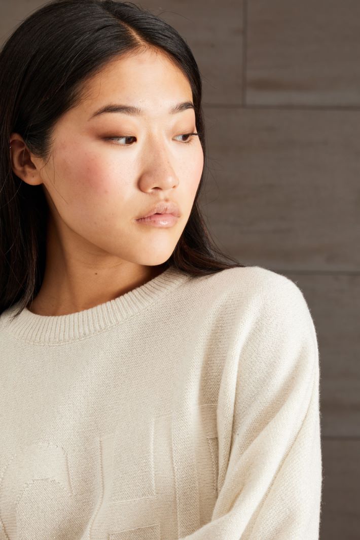 Maglia in lana e viscosa lamè Fashion Market Maglia in lana e viscosa lamè Fashion Market